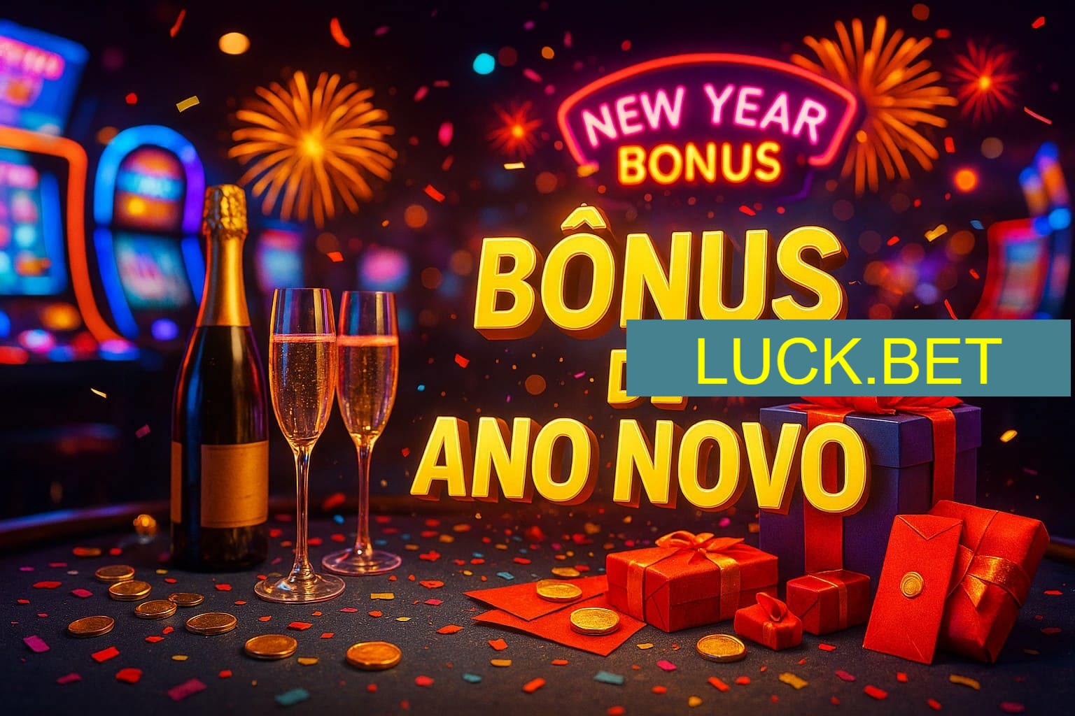Promoções de Ano Novo no LUCK.BET